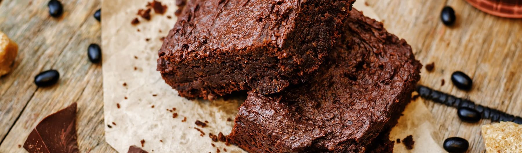 Very Chocolatey Black Bean Brownies