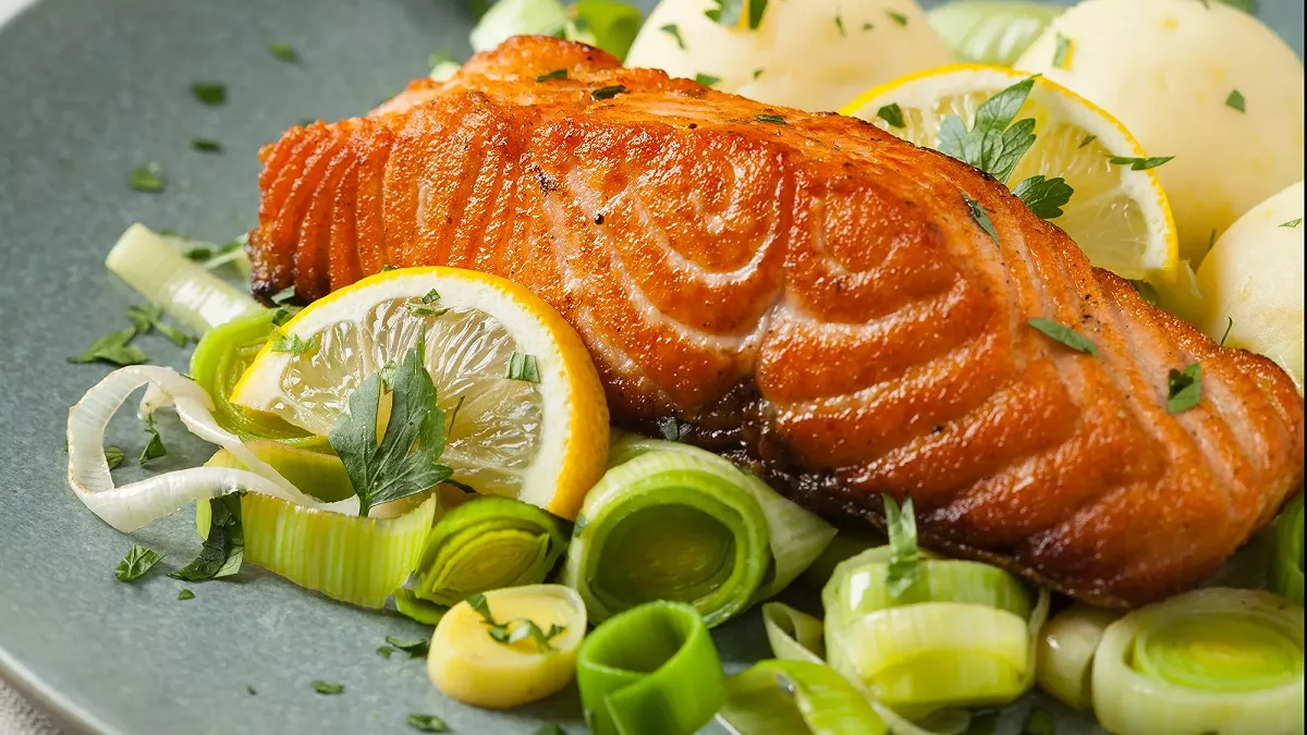 Salmon and Leek Parcels