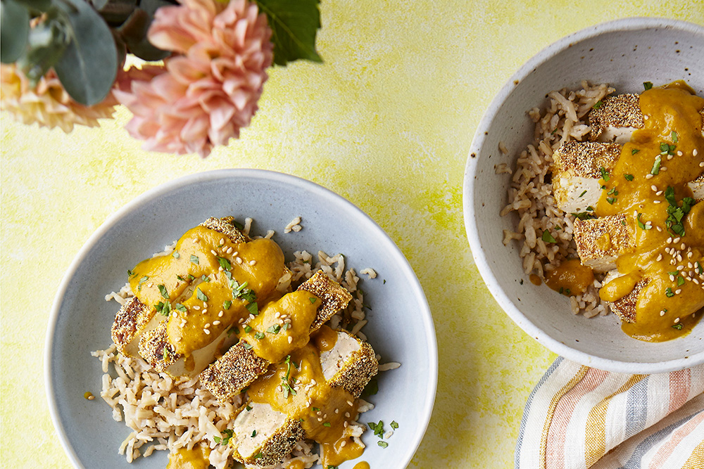 ‘Fakeaway’ Katsu Curry, or Katsu Curry Salad