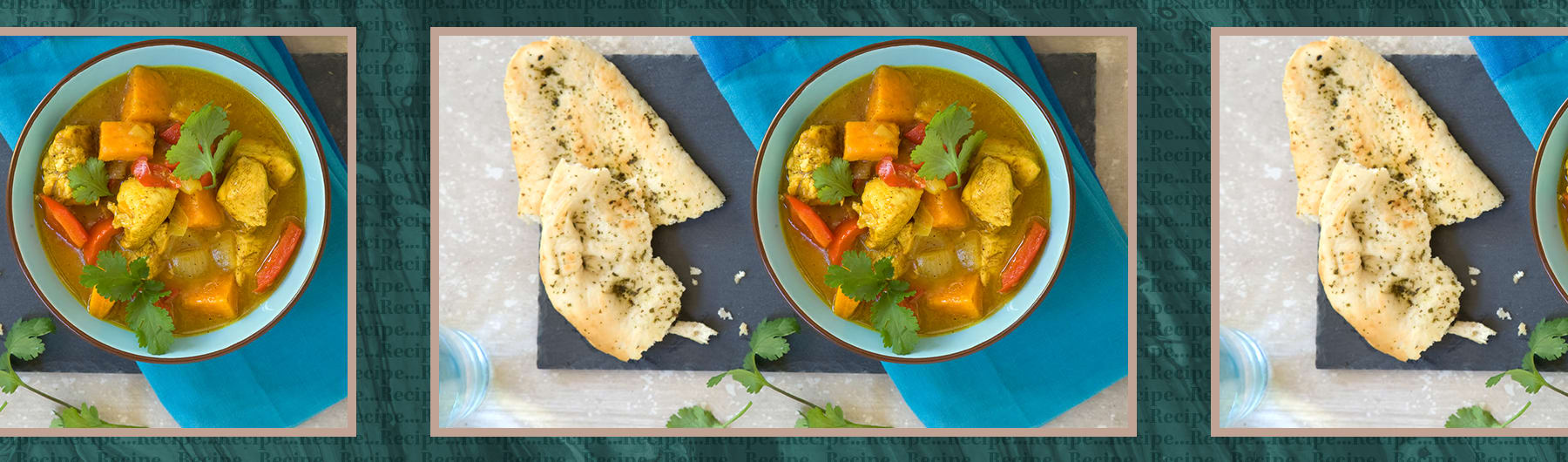 Chicken and sweet potato curry